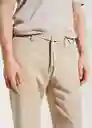 Pantalón Darren Beige Talla 46 Hombre Mango