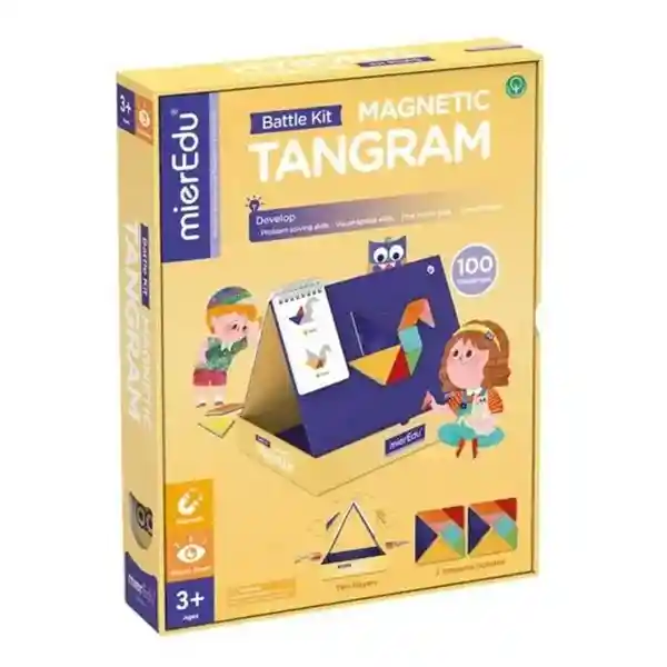 Mieredu Kit Magnético de Tangram