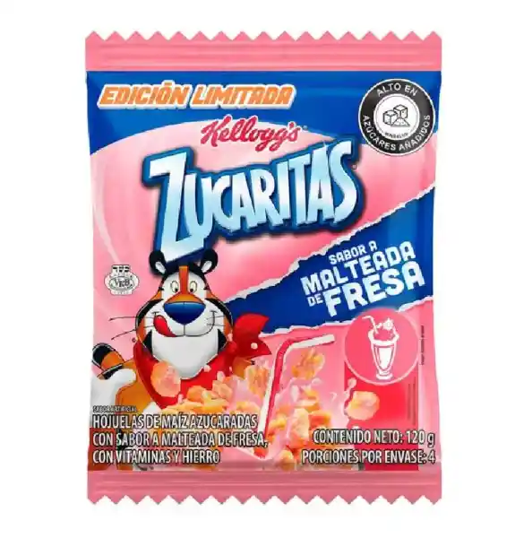 Zucaritas Cereal Malteada de Fresa