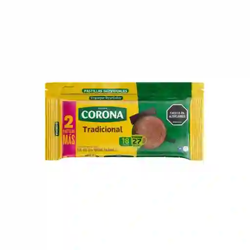 Corona Chocolate de Mesa Tradicional Pastillado