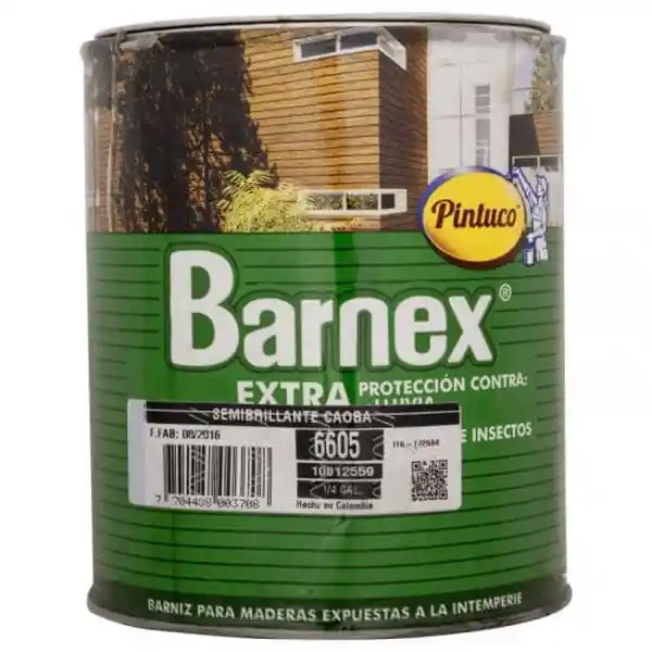 Madetec Barniz Extra Protección Semibrillante Caoba