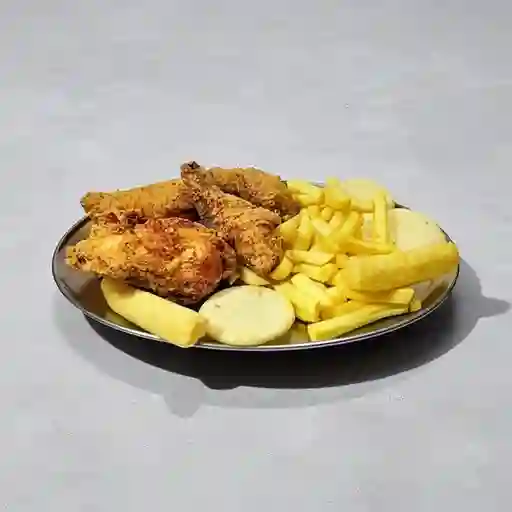 Combo 1/2 Pollo Broaster