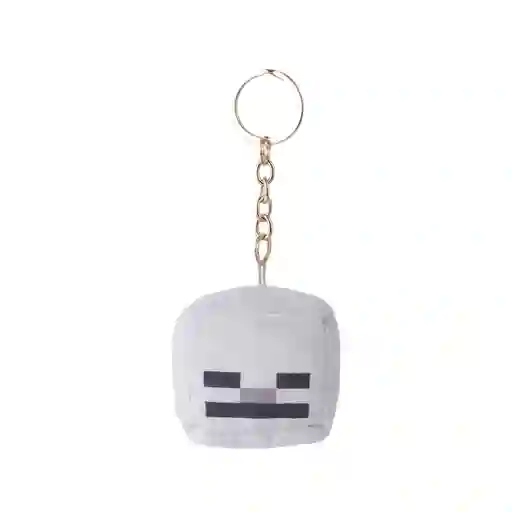 Llavero de Peluche Esqueleto Serie Minecraft Miniso