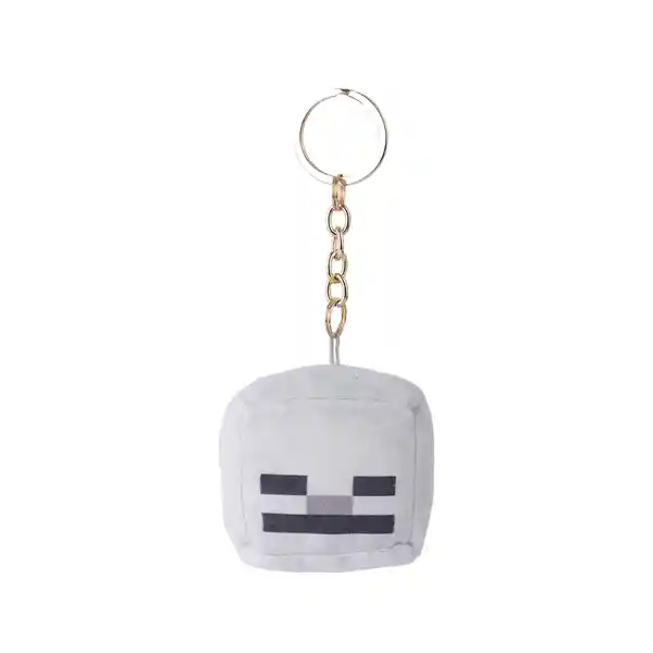 Llavero de Peluche Esqueleto Serie Minecraft Miniso
