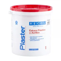 Recol Estuco Plástico y Acrílico Exteriores Interiores