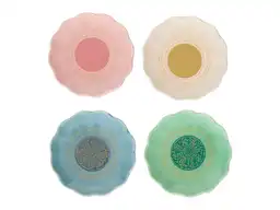 Set 4 Platitos Para Bolsas de té Casaideas