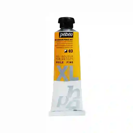 Pébéo Pintura Óleo Fino Studio xl Amarillo Cadmio Oscuro 37 mL