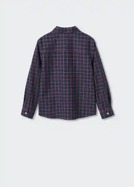 Camisa Rafa Burdeos Talla 06 Niños Mango