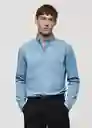 Camisa Denim Tejano Medio Talla XS Hombre Mango