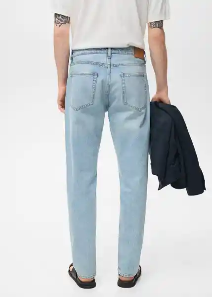 Jean Bob Tejano Claro Talla 44 Hombre Mango