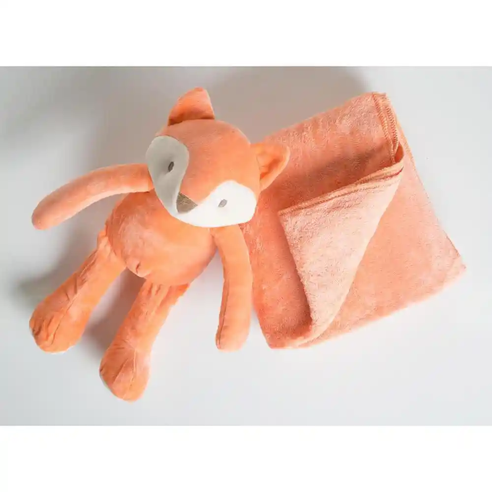 Peluche Con Cobija Zorro GZ-0550A Finlandek