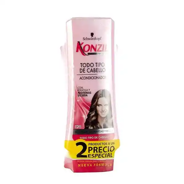 Konzil Shampoo Todo Tipo + Acondicionador Konzil