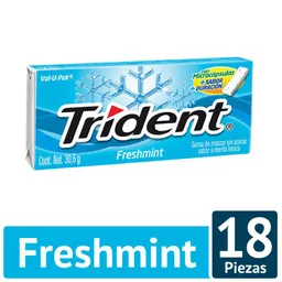 Chiclets Trident Mediano 30.6Gms