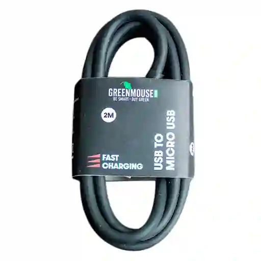 Greenmouse Cable Data Micro Usb Negro 200 cm