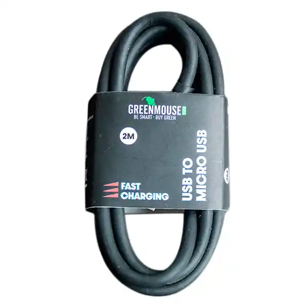 Greenmouse Cable Data Micro Usb Negro 200 cm