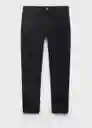 Jean Jan Tejano Negro Talla 40 Hombre Mango