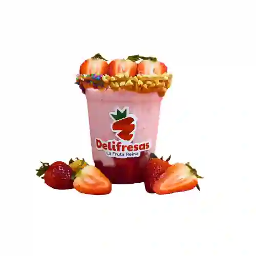 Batido de Fresa 12 Oz