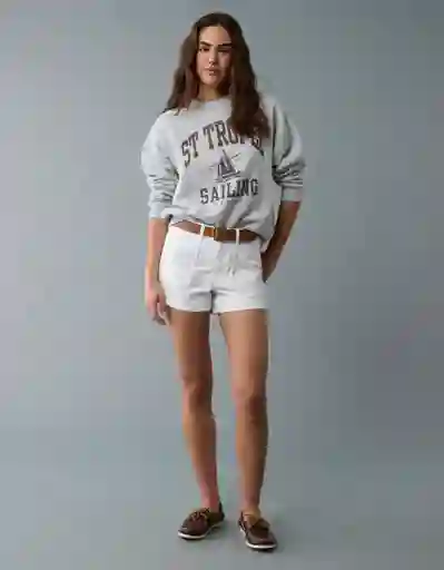 Buzo Mujer Gris Talla: X-SMALL 2605006 American Eagle
