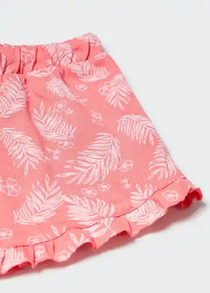 Short Matilda4 Coral Talla 72 Niñas Mango