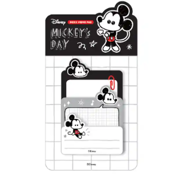 Ficha Post it Índice Mickey Mouse Disney Miniso