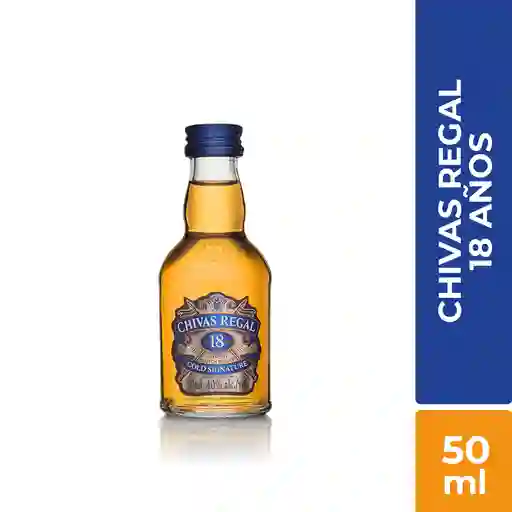 Chivas Regal  18 años Whisky  50 ml