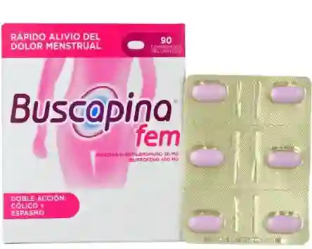 Buscapina Fem Cólico + Espasmo Tableta Recubierta
