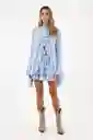Camisa Aurea Azul Talla 02 M