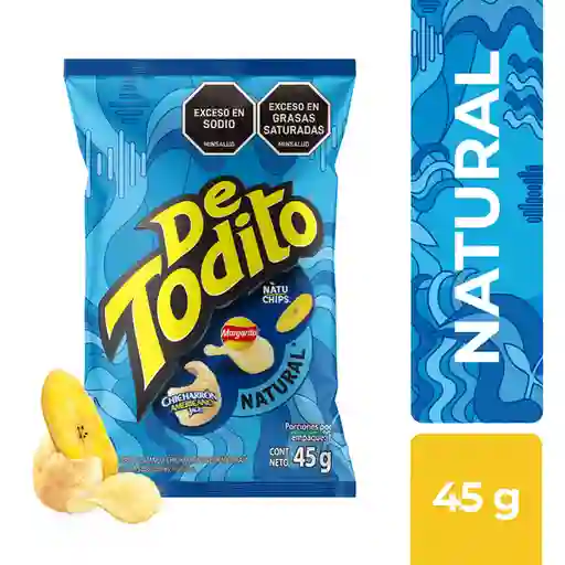 De Todito Snack Natural de Plátano y Chicharrón