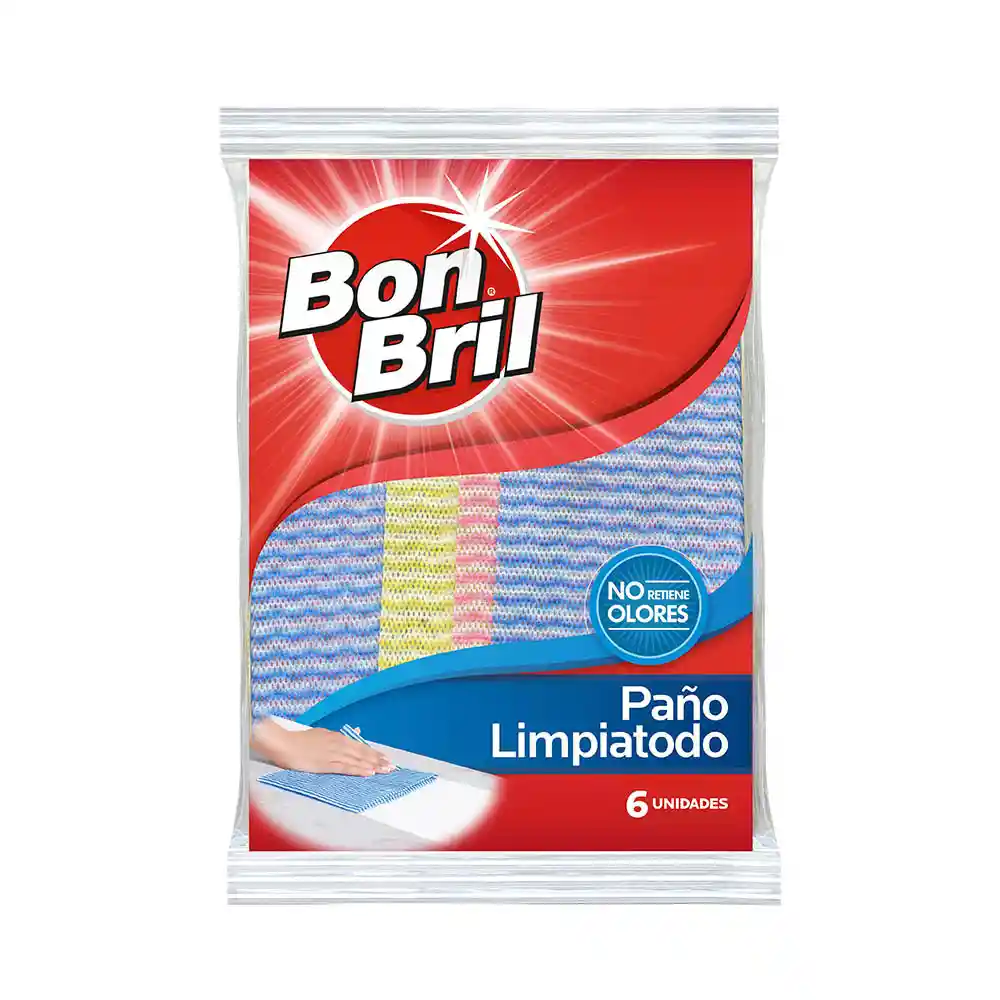 Paño Limpiatodo Bon Bril 6 un 