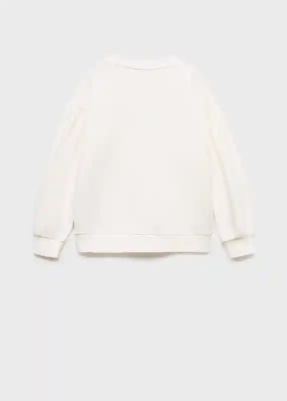 Sudadera Brooklyn Off White Talla 10 Niñas Mango