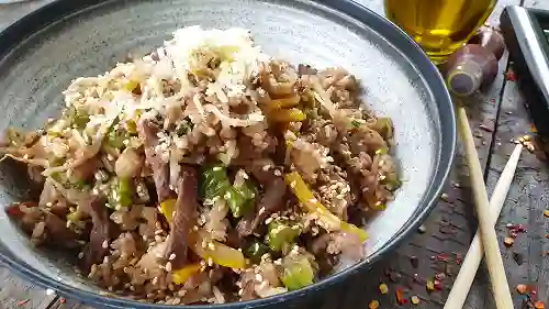 Chaufa O Yakisoba Lomo de Res