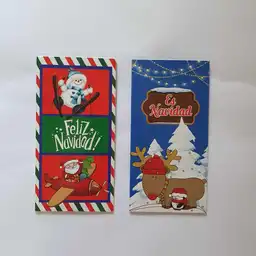 Tarjeta Navidad X 2 Letra I Colmodernas Tdn X2 I