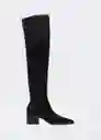 Bota Cloud Negro Talla 36 Mujer Mango