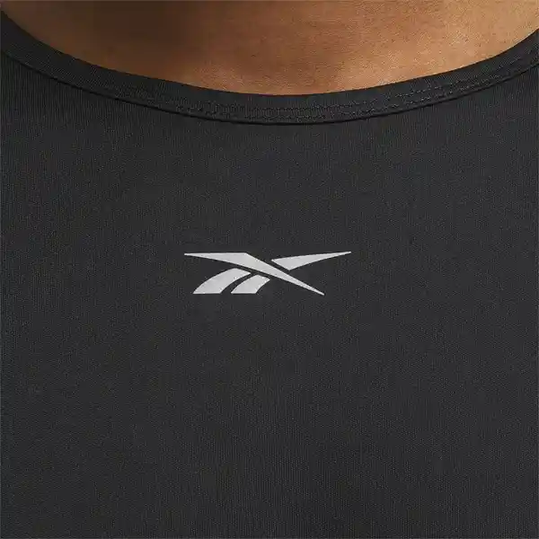 Reebok Short Speedwick Singlet Polos Hombre Negro Talla L