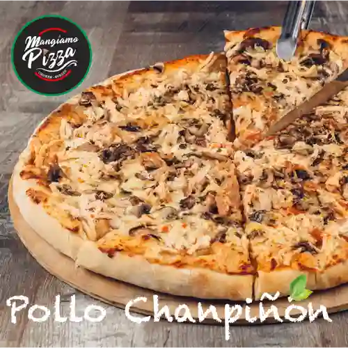 Pizza Pollo Champiñones 30 Cm