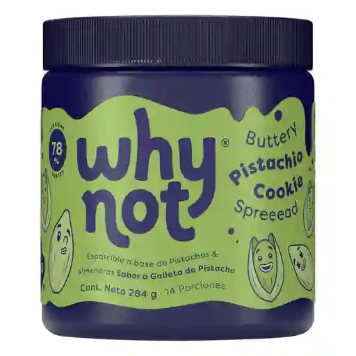 Esparcible Why Not Sabor Pistacho (284 Gr)