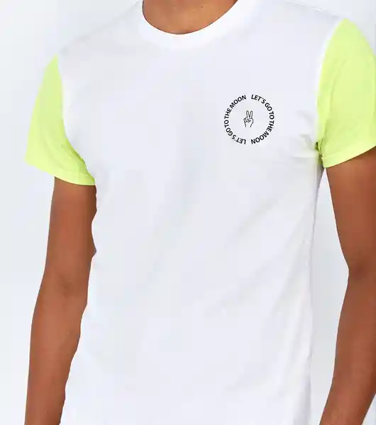 Typer Camiseta Blanco Talla S 823921