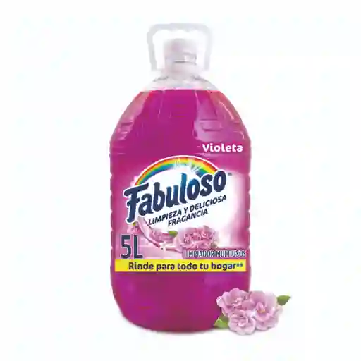 Limpia Pisos Fabuloso Antibacterial Violeta 5L