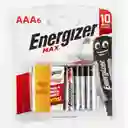 Energizer Pilas Alcalinas AAA Max
