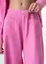 Pantalón Roxy Mujer Rosa Dulce Medio Talla 10 433G361 Naf Naf