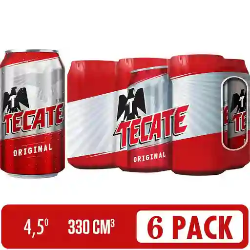 Tecate Cerveza Original en Lata