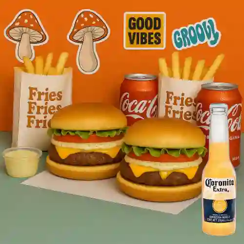 Combo Trufada X2 + Corona 210 ml