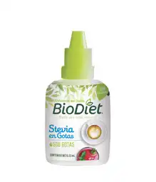 Biodiet Endulzante con Stevia sin Calorías en Gotas