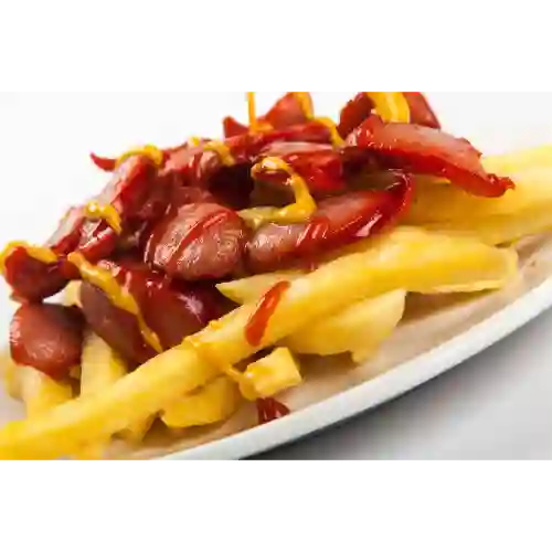 Salchipapas Sencilla