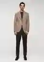 Blazer Americana Padua Beige Talla 48 Hombre Mango