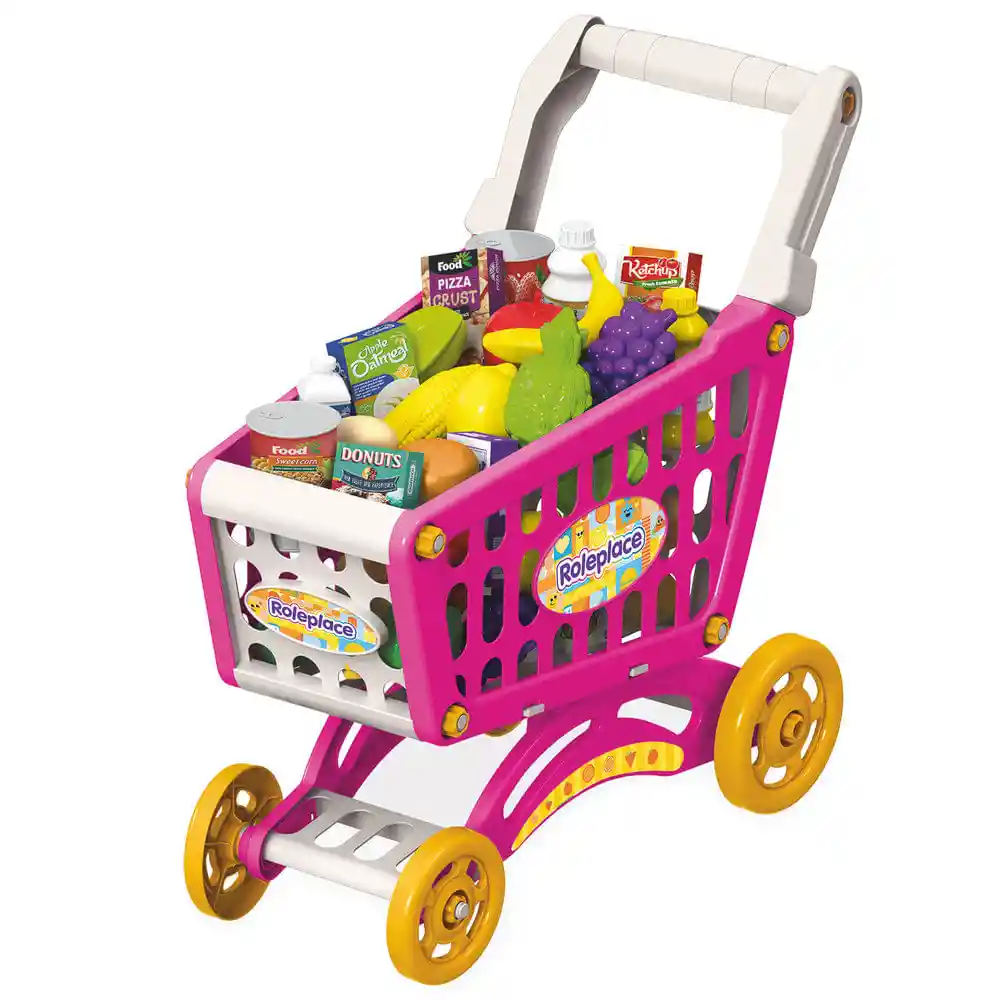 Roleplace Carro Mercado Fucsia