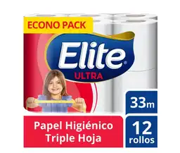 Elite Papel Higiénico Triple Hoja Ultra