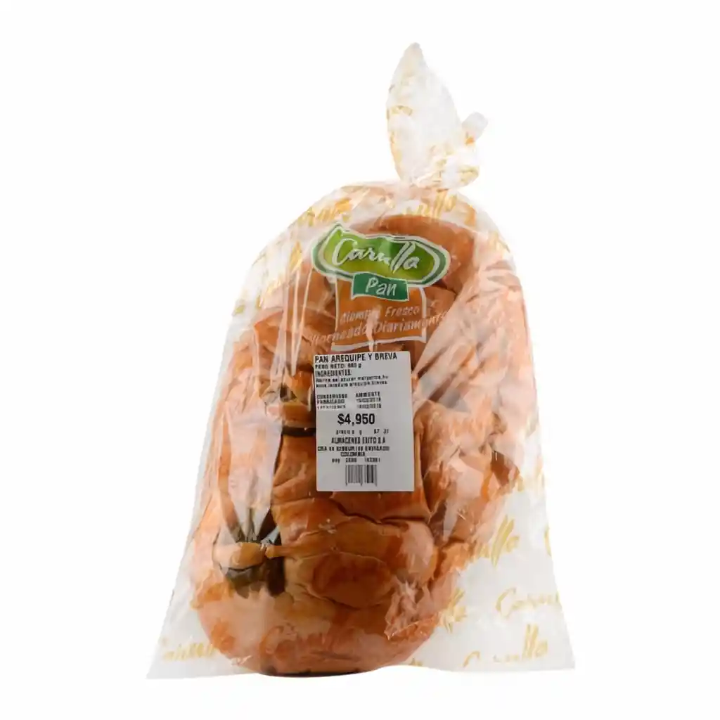 Pan Relleno de Brevas con Arequipe