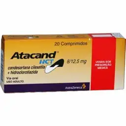 Atacand Comprimidos Candesartan + Hidroclorotiazida (812.5mg)