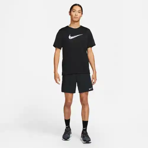 Nike Pantaloneta M Df Challenger 72In1 Correr Hombre Negro T M